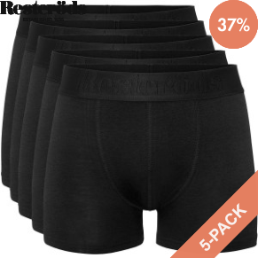 5 Stuks Verpakking Resteröds Gunnar Bamboo Boxer