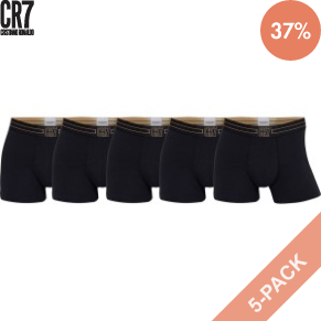 5 Stuks Verpakking CR7 Cristiano Ronaldo Cotton Trunks
