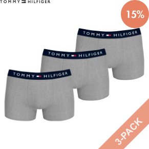 3 Stuks Verpakking Tommy Hilfiger Original Trunks