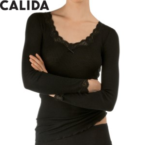 Calida Richesse Lace Long-sleeve Top