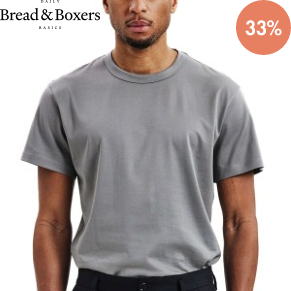 Bread and Boxers Pima Cotton Crew Neck
