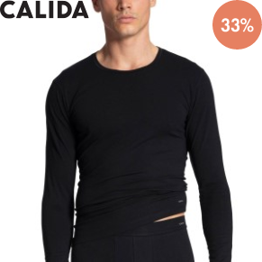 Calida Cotton Code Shirt Long Sleeve