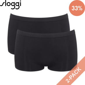 2 Pakkaus Sloggi GO Sense Shorts