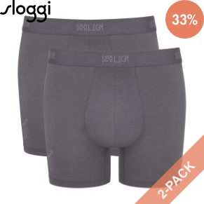 2 Pakkaus Sloggi SLG Base Short