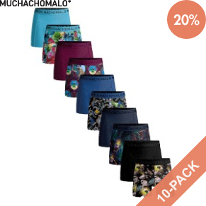 10 Stuks Verpakking Muchachomalo Cotton Stretch Remix Boxers