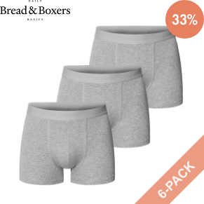 6 Stuks Verpakking Bread and Boxers Boxer Briefs