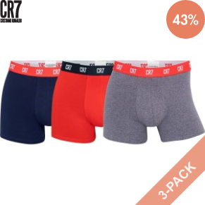 3 Stuks Verpakking CR7 Cristiano Ronaldo Men Trunk