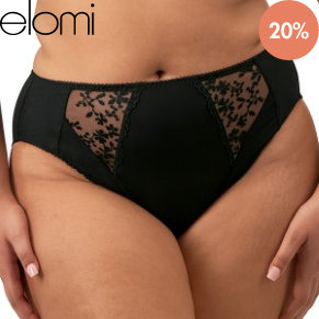 Elomi Zarla High Leg Brief