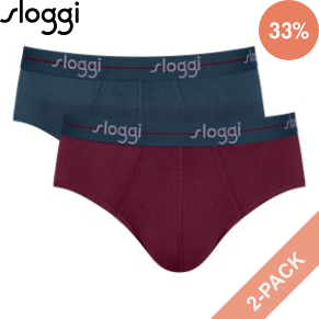 2 Pakkaus Sloggi For Men Start Midi