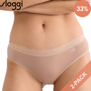 2 Pakkaus Sloggi GO Blush Hipster
