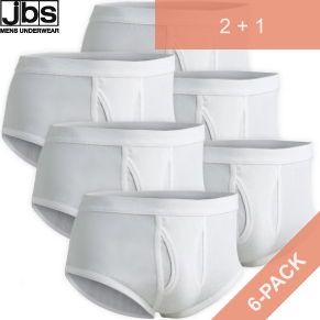6 Stuks Verpakking JBS Original 30009 Brief