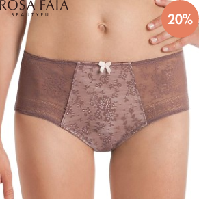 Rosa Faia Fleur High Waist Brief