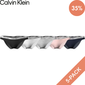 5 Pakkaus Calvin Klein Carousel Bikini Briefs