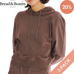 3 Pakkaus Bread and Boxers Hoodie By Biderman