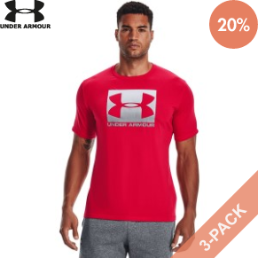 3 Pakkaus Under Armour Boxed Sportstyle Short Sleeve T-shirt