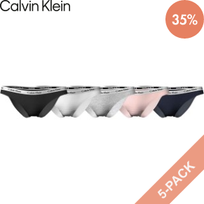 5 Stuks Verpakking Calvin Klein Carousel Bikini Briefs