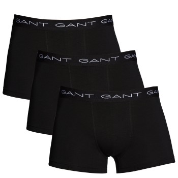 Gant Essential Basic CS Trunks Black 3 stuks * Gratis verzending *