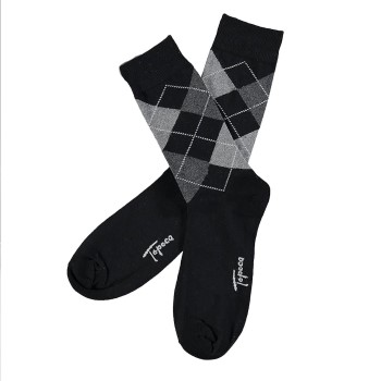 Topeco 3 pakkaus Mens Classic Socks Argyle
