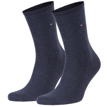 Tommy Hilfiger 2 pakkaus Women Classic Casual Socks, Tommy Hilfiger Legwear