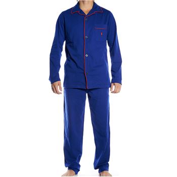 Polo Ralph Lauren Pyjama Set Long Sporting Royal * Kampanja *