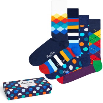 Happy socks 4 stuks Mix Socks Gift Box