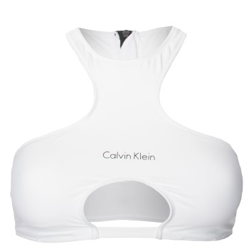 Calvin Klein Core Neo Bikini Zip Back Crop Top-RP * Gratis verzending *