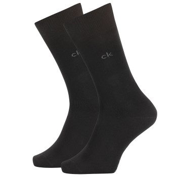 Calvin Klein 2 pakkaus Carter Casual Flat Knit Sock, Calvin Klein Legwear