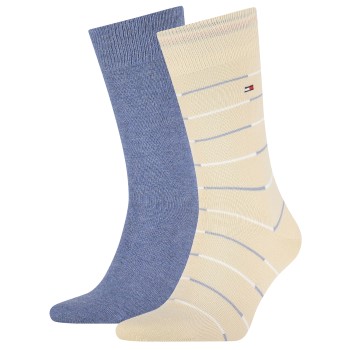 Tommy Hilfiger 2 stuks Men Tommy Stripe Socks * Actie *