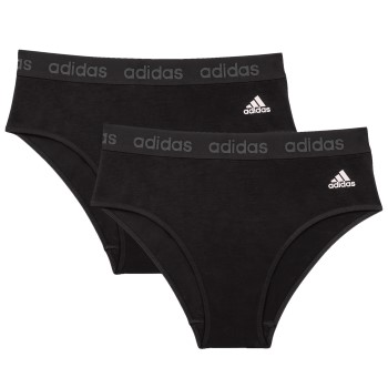 adidas 2 stuks Solid Cotton Bikini Style Brief Multi