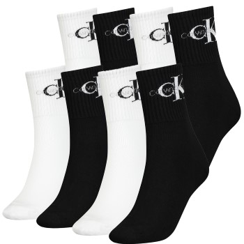 Calvin Klein 4 pakkaus Monogram Socks Gift Box, Calvin Klein Legwear