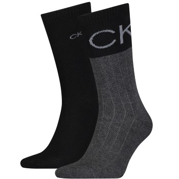 Calvin Klein 2 stuks Colorblock Rib Socks * Actie *