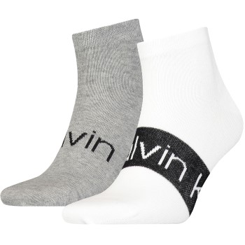 Calvin Klein 2 stuks Logo Ribbon Sneaker Socks * Actie *