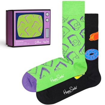 Happy socks 2 stuks The Simpsons Gift Set