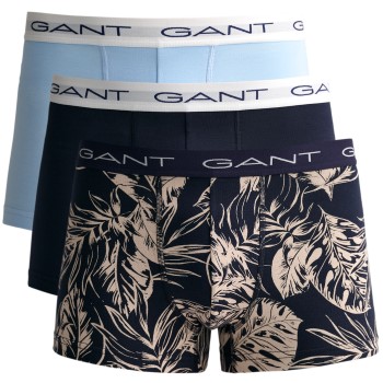 Gant 3 pakkaus Tropical Leaves Printed Trunks