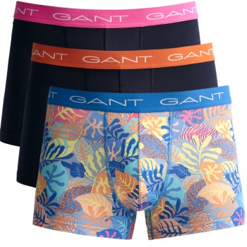 Gant 3 pakkaus Tropical Printed Trunks