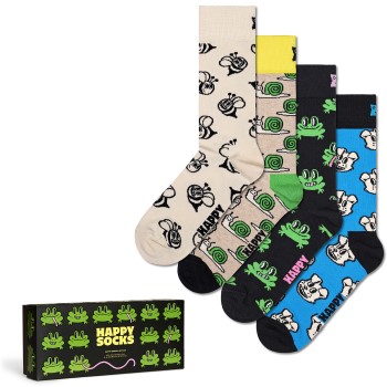 Happy Sock Happy Animals Socks Gift Set 4 pakkaus, Happy socks