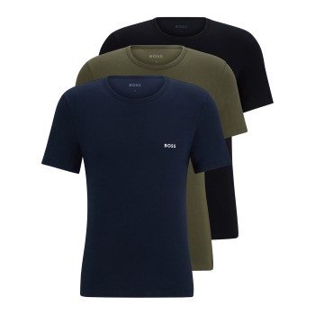 BOSS 3 pakkaus Classic Crew Neck T Shirt