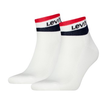 Levis 2 stuks Mid Cut Stripe Socks