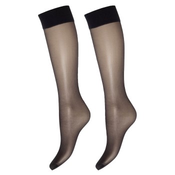 Decoy 2 stuks Soft Lux 15 DEN Knee-high Socks