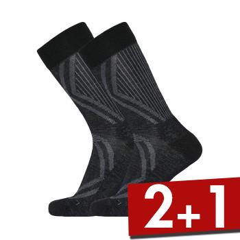 Dovre 2 stuks Organic Wool Terry Socks