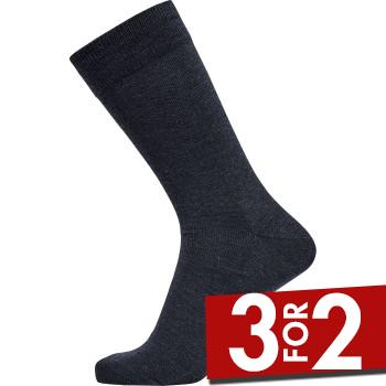 Egtved Strømper Wool Sock Svart