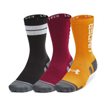 Under Armour 3 stuks Performance Tech Nov Crew Socks