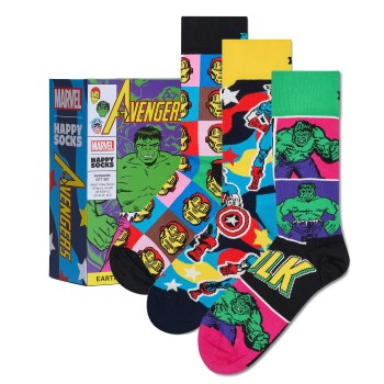 Happy socks 3 pakkaus Marvel Avengers Gift Set * Kampanja *