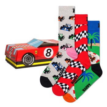 Happy socks 3 stuks Top Racer Gift Set * Actie * afbeelding