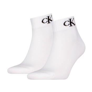 Calvin Klein Legwear Calvin Klein 2 stuks Monogram Quarter Socks