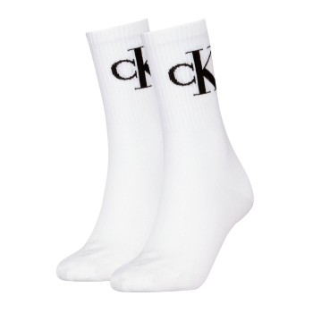 Calvin Klein Legwear Calvin Klein 2 stuks Women Monogram Crew Socks