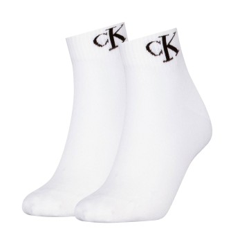 Calvin Klein Legwear Calvin Klein 2 stuks Women Monogram Quarter Socks