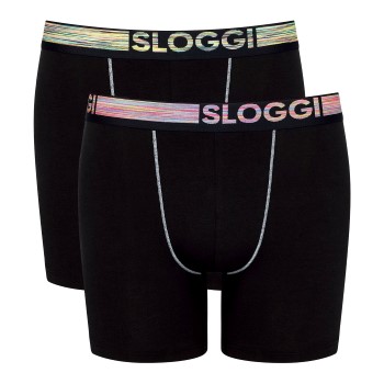 Sloggi 2 stuks Men Go ABC Natural Shorts 