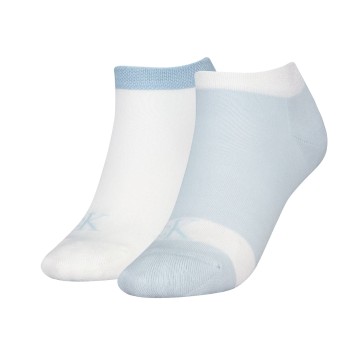 Calvin Klein Legwear Calvin Klein 2 stuks Glossy Sneaker Socks