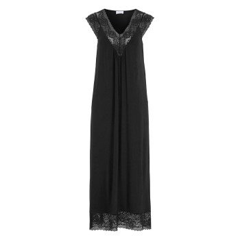 Damella Long Viscose Plain Sleeveless Nightdress * Actie * afbeelding